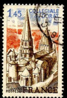 France Poste Obl Yv:1937 Mi:2042 Collégiale Du Dorat (Beau Cachet Rond) (Thème) - Chiese E Cattedrali