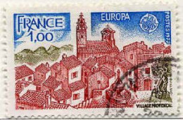 France Poste Obl Yv:1928 Mi:2024 Europa Cept Village Provençal (cachet Rond) (Thème) - Churches & Cathedrals