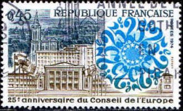 France Poste Obl Yv:1792 Mi:1872 Conseil De L'Europe Strasbourg (Beau Cachet Rond) (Thème) - Iglesias Y Catedrales