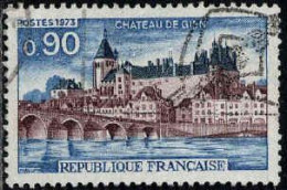 France Poste Obl Yv:1758 Mi:1844 Chateau De Gien (Obl.mécanique) (Thème) - Brücken