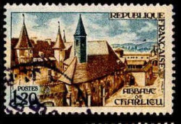 France Poste Obl Yv:1712 Mi:1790 Abbaye De Charlieu (TB Cachet Rond) (Thème) - Abbeys & Monasteries