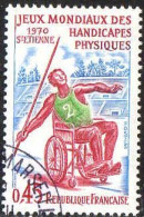 France Poste Obl Yv:1649 Mi:1719 Jeux Mondiaux Des Handicapés Physiques (Beau Cachet Rond) (Thème) - Handicap