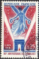 France Poste Obl Yv:1576 Mi:1642 Armistice 11 Nov 1918 (Beau Cachet Rond) (Thème) - WW1 (I Guerra Mundial)