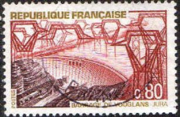 France Poste Obl Yv:1583 Mi:1652 Barrage De Vouglans Jura (Beau Cachet Rond) (Thème) - Elektrizität