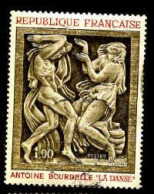 France Poste Obl Yv:1569 Mi:1640 Antoine Bourdelle La Danse Sculpture (cachet Rond) (Thème) - Scultura