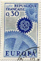 France Poste Obl Yv:1521 Mi:1578 Europa Cept Engrenages (cachet Rond) (Thème) - 1967