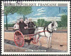 France Poste Obl Yv:1517 Mi:1575 Henri Rousseau La Carriole Du Père Junier (TB Cachet Rond) (Thème) - Sonstige & Ohne Zuordnung