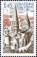 France Poste N** Yv:1937 Mi:2042 Collégiale Du Dorat (Thème) - Churches & Cathedrals