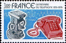 France Poste N** Yv:1905 Mi:1992 Centenaire Du Téléphone (Thème) - Telekom