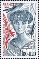 France Poste N** Yv:1898 Mi:1998 Anna De Noailles Poète (Thème) - Schrijvers