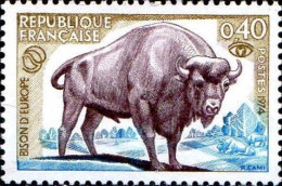 France Poste N** Yv:1795 Mi:1874 Bison D'Europe (Thème) - Kühe