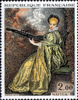 France Poste N** Yv:1765 Mi:1846 Antoine Watteau La Finette (Thème) - Sonstige & Ohne Zuordnung