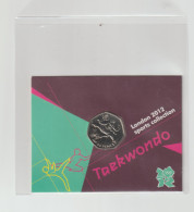 Great Britain 2012 Olympic Games In London Taekwondo Coin. Postal Weight Approx. 0,09 Kg. Please Read Sales Conditions U - 50 Pence