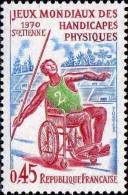 France Poste N** Yv:1649 Mi:1719 Jeux Mondiaux Des Handicapés Physiques (Thème) - Behinderungen