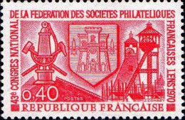 France Poste N** Yv:1642 Mi:1714 43.Congrès Philatélique Lens (Thème) - Exposiciones Filatélicas