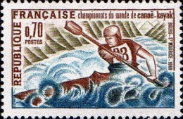 France Poste N** Yv:1609 Mi:1678 Championnat Du Monde De Canoë-kayak (Thème) - Kano