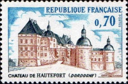 France Poste N** Yv:1596 Mi:1663 Chateau De Hautefort Dordogne (Thème) - Kastelen