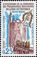 France Poste N** Yv:1566 Mi:1633 Aigues-Mortes Tour De Constance (Thème) - Castles