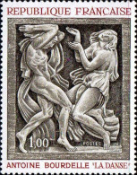 France Poste N** Yv:1569 Mi:1640 Antoine Bourdelle La Danse Sculpture (Thème) - Scultura