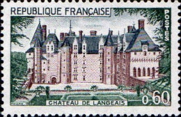 France Poste N** Yv:1559 Mi:1624 Chateau De Langeais (Thème) - Castillos