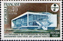 France Poste N** Yv:1554 Mi:1620 Royan Palais Des Congrès (Thème) - Other & Unclassified