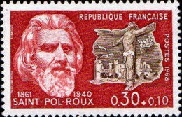 France Poste N** Yv:1552 Mi:1629 Saint-Pol-Roux Poète (Thème) - Schrijvers