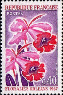 France Poste N** Yv:1528 Mi:1595 Floralies Orleans Orchidées (Thème) - Orchideen