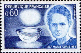 France Poste N** Yv:1533 Mi:1600 Marie Sklodowska-Curie Nobel De Chimie (Thème) - Prix Nobel