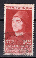 Y3457 - ITALIA Ss N°706 - ITALIE Yv N°644 - 1946-60: Oblitérés