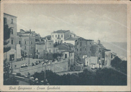 Cr350 Cartolina Rodi Garganico Corso Garibaldi Provincia Di Foggia Puglia - Foggia