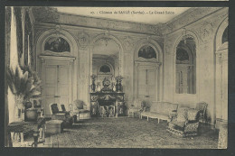 Sarthe , Sablé , Le Château ,le Grand Salon - Sable Sur Sarthe