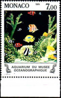 Monaco Poste N** Yv:1487 Mi:1708 Poissons Du Musée Océanographique Bord De Feuille - Unused Stamps