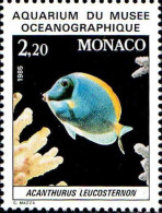 Monaco Poste N** Yv:1484 Mi:1705 Acanthurus Leucostern - Ongebruikt