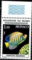 Monaco Poste N** Yv:1483 Mi:1704 Pygoplites Diacanthus Bord De Feuille - Ungebraucht