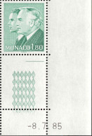 Monaco Poste N** Yv:1479 Mi:1700 Rainier III & Albert De Monaco Coin D.feuille Daté 8-7-85 - Neufs