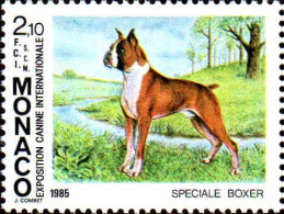 Monaco Poste N** Yv:1477 Mi:1680 Exposition Canine Internationale Spéciale Boxer - Nuevos