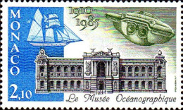 Monaco Poste N** Yv:1473 Mi:1695 Monaco Musée Océanographique - Nuevos