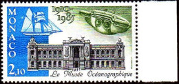 Monaco Poste N** Yv:1473 Mi:1695 Monaco Musée Océanographique Bord De Feuille - Unused Stamps