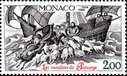 Monaco Poste N** Yv:1452 Mi:1668 Gargantua Les Moutons De Panurge - Ongebruikt
