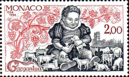 Monaco Poste N** Yv:1451 Mi:1667 Gargantua - Unused Stamps