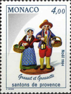 Monaco Poste N** Yv:1445 Mi:1661 Santons De Provence Grasset & Grassette - Ungebraucht