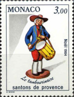 Monaco Poste N** Yv:1443 Mi:1659 Santon De Provence Le Tambourinaire - Unused Stamps