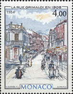 Monaco Poste N** Yv:1433 Mi:1649 La Rue Grimaldi En 1908 - Unused Stamps