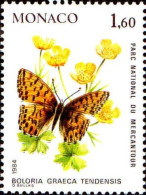 Monaco Poste N** Yv:1420 Mi:1624 Boloria Graeca Tendensis - Unused Stamps