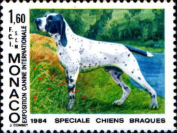 Monaco Poste N** Yv:1425 Mi:1629 Chiens Braques - Neufs