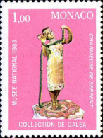 Monaco Poste N** Yv:1382 Mi:1613  Charmeuse De Serpent - Unused Stamps