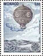 Monaco Poste N** Yv:1365a Mi:1579a Europa Cept Montgolfière 1783 - Neufs