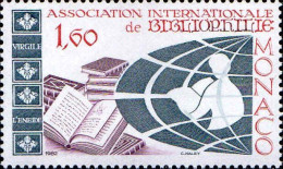 Monaco Poste N** Yv:1358 Mi:1548 Virgile L'Eneïde Ass.Int De Bibliophilie - Unused Stamps