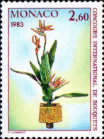 Monaco Poste N** Yv:1351 Mi:1560 Ikebana - Unused Stamps