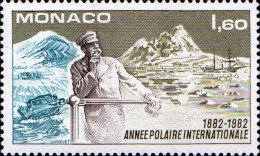 Monaco Poste N** Yv:1355 Mi:1564 Année Polaire Internationale Prince Albert Ier - Unused Stamps